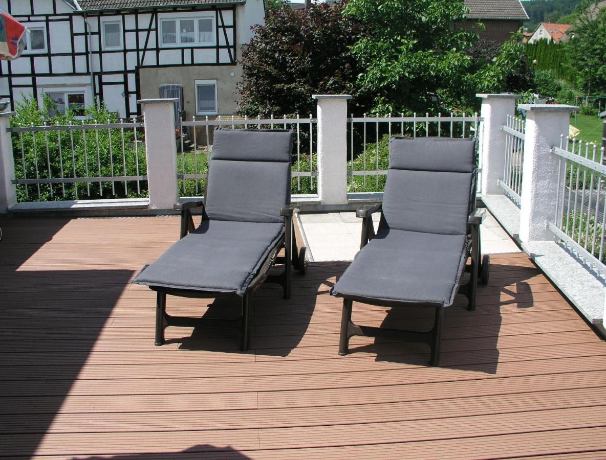 Ferienwohnung Am Deister Mit Grossem Balkon Springe Exteriér fotografie